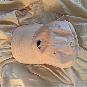 Vineyard Vines Whale Cap in Pink with Navy Whale